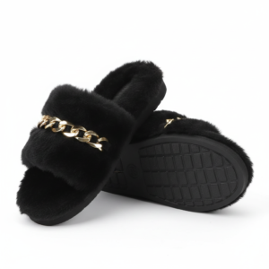 Women Furry Carpet Slippers – Plush Warm Home Footwear | Cozy Winter Slippers