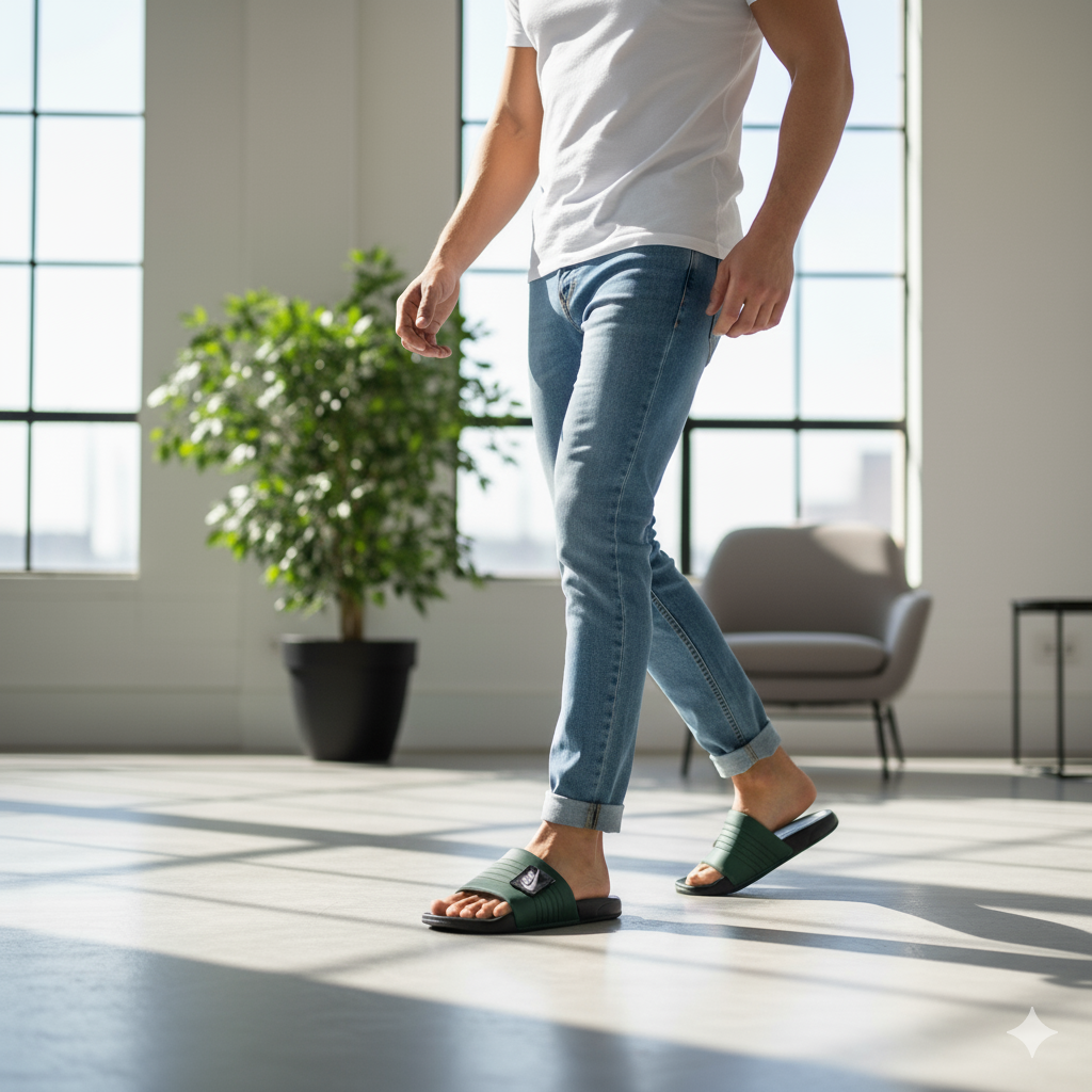 Nike Men’s Slippers | Soft Cushion & Sporty Comfort - Image 2